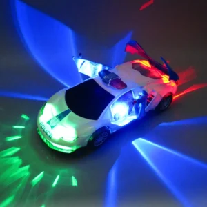 Led Electric Car Toy Police
